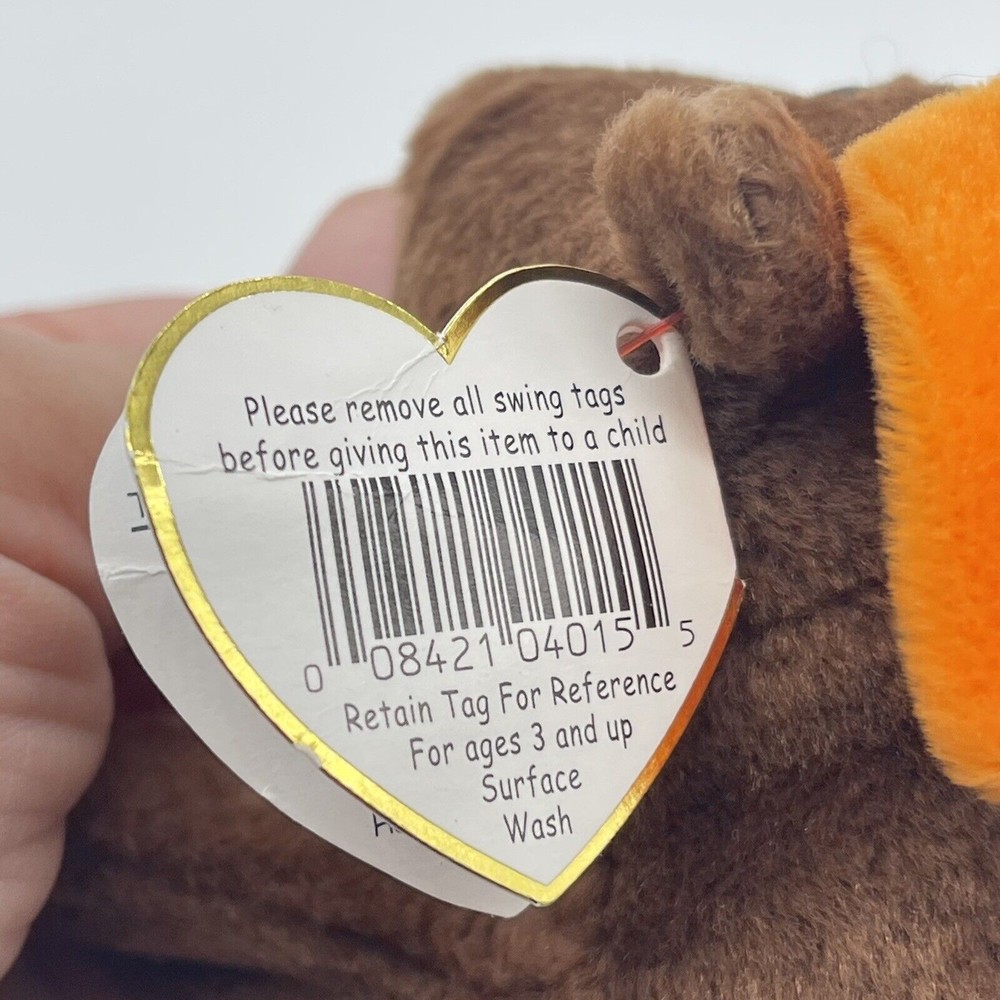 TY Beanie Baby Original 1993 Chocolate the Moose RETIRED - Picture 6 of 10